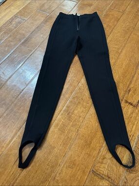 Atoir Black Stirrup Skinny Pants